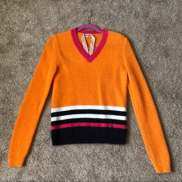 Numero Ventuno - Sweater - Orange - Picture 5 of 5